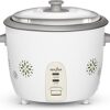 Kenstar My Cook 1.5 Rice Cooker 1.5 L | 700W | Auto Cook & Keep Warm | Thermal Fuse Safety | Detachable Power Cord | White & Grey